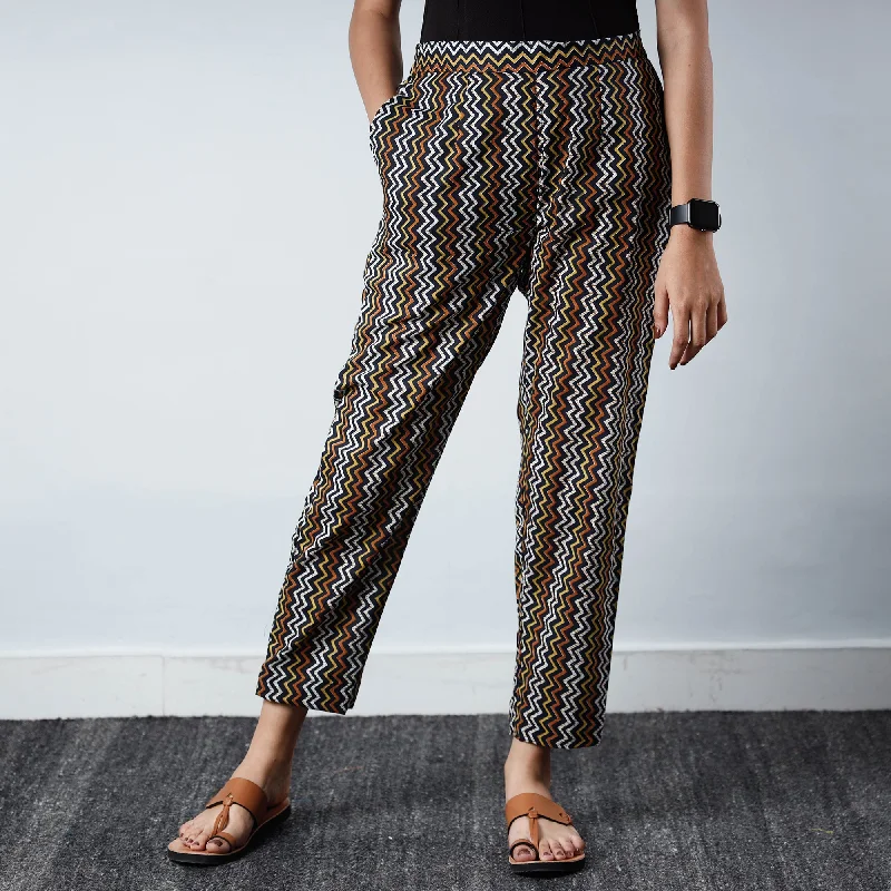 Multicolor - Jaipur Printed Cotton Pant