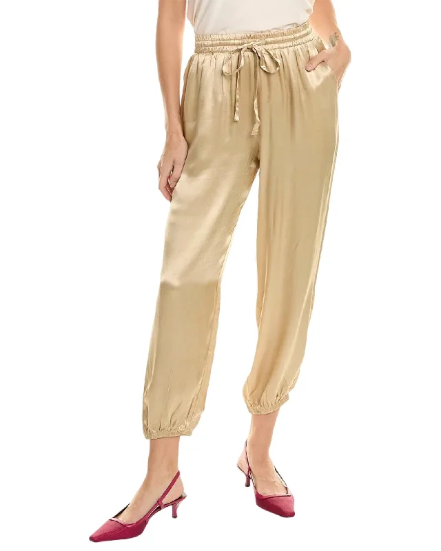 Del Rey Dressed Lounge Pant In Toasted Marshmellow Modern Women's Tech