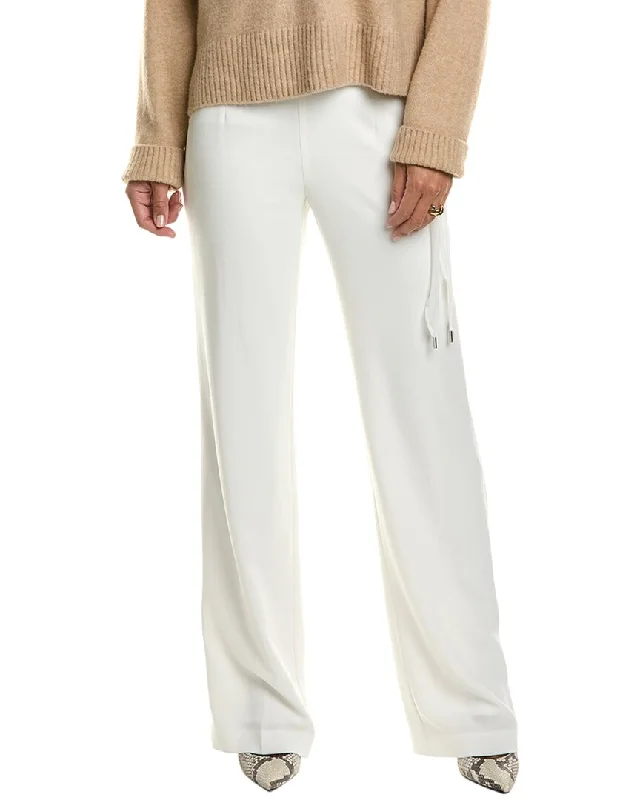 Elie Tahari Crepe Side Tie Pant