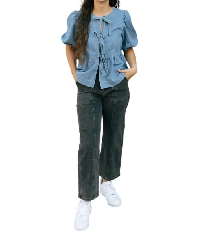 Paneled Stretch Pants In Black Compression