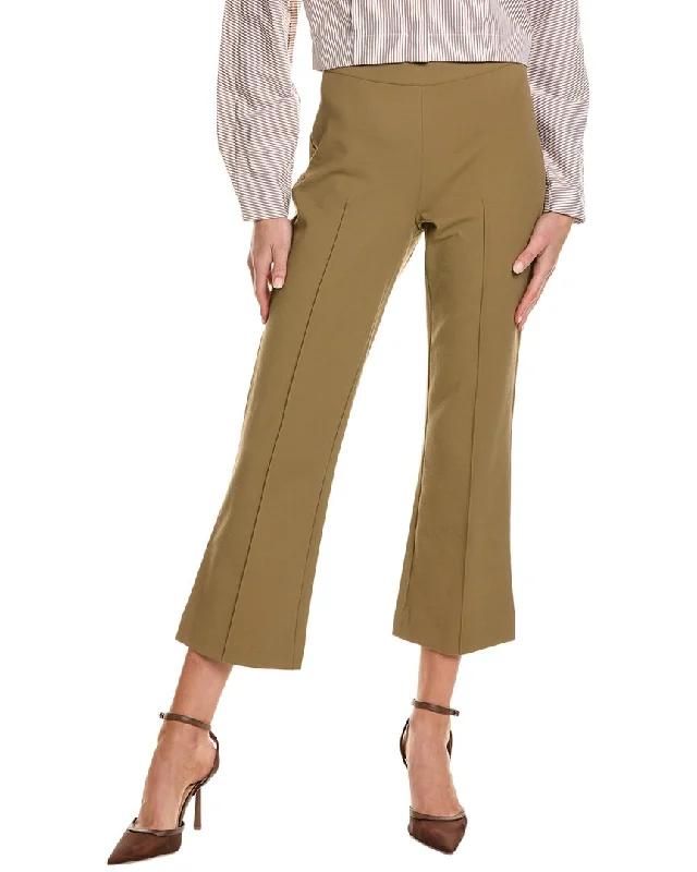 Vince Mid Rise Pintuck Crop Flare Pant Casual Women's Japanese 