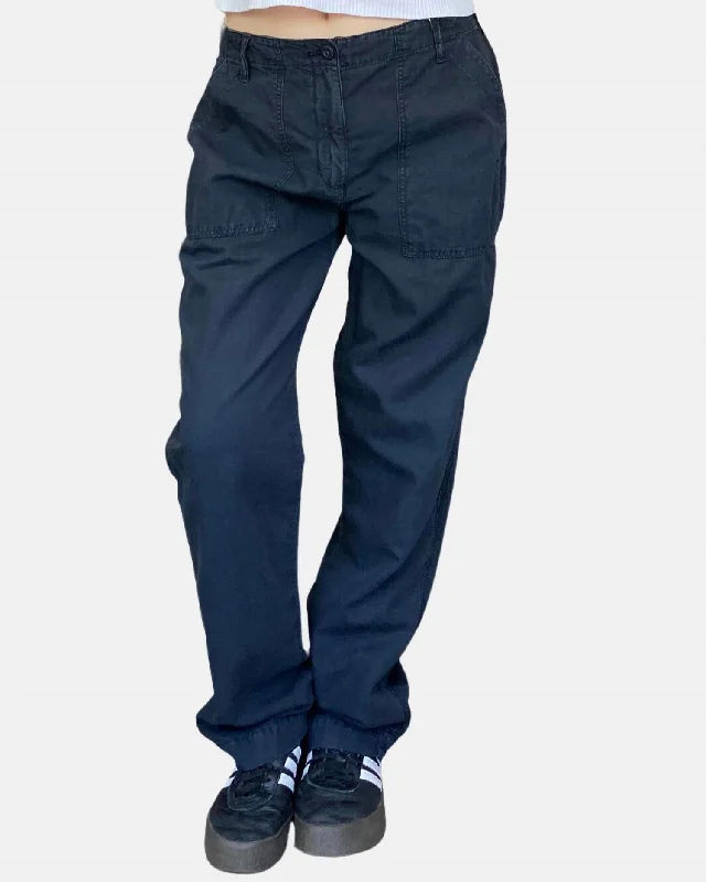 Women's Patti Woven Pants In Antracite Sophisticated Women's Tailored