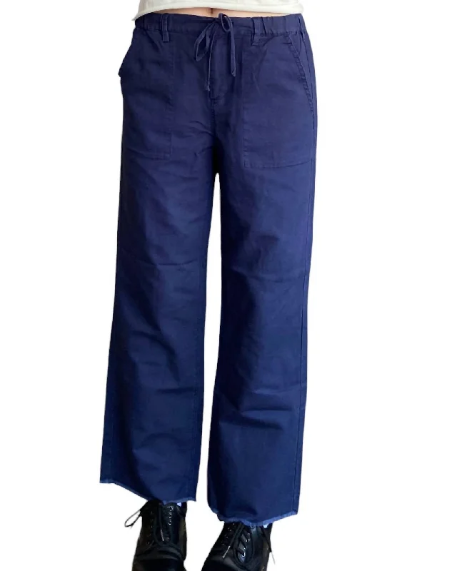 Women's Vacation Pants In Indigo Refined Women's Hand - crafted
