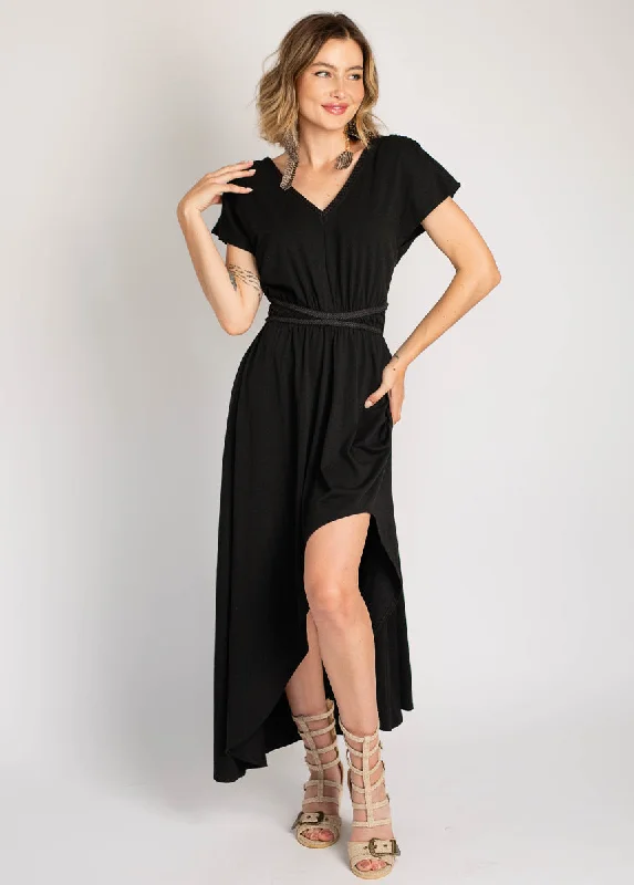 Novalie Dress in Black Youthful Women's Anime - inspired