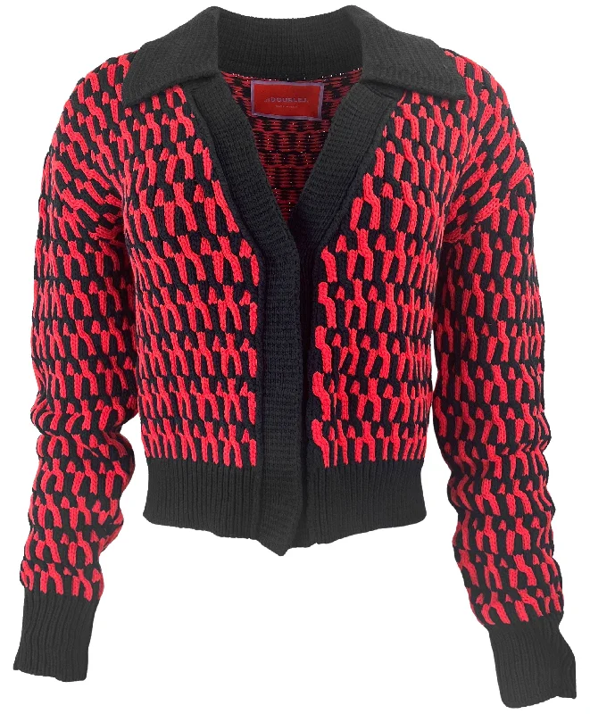 La DoubleJ. Winset Cardigan in Navy Artistic Women's Avant - 