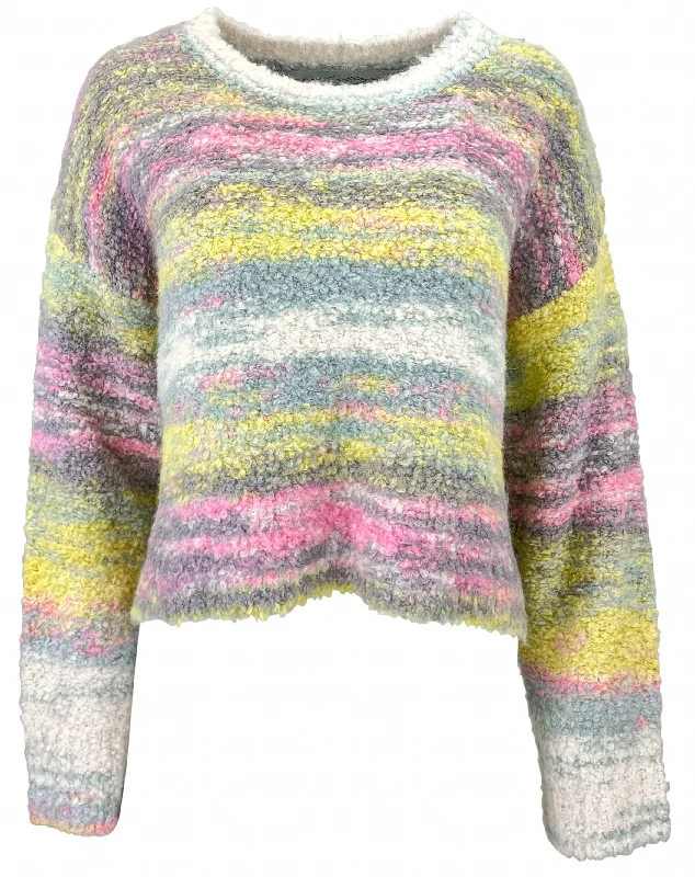 Raquel Allegra Magnolia Pullover in Confetti Yellow Sharp Women's Italian