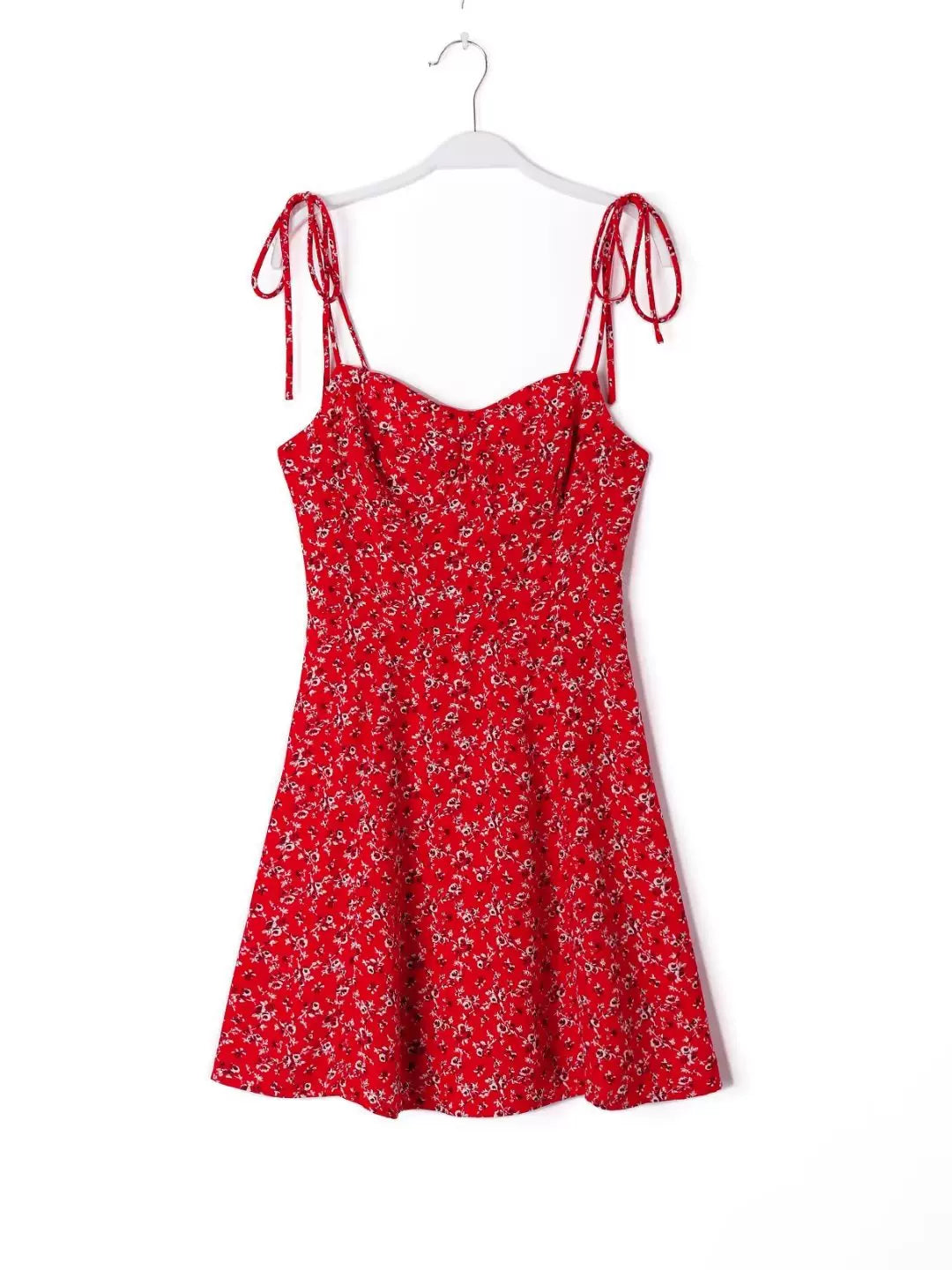 Sunny Day Floral Adjustable Strap Dress