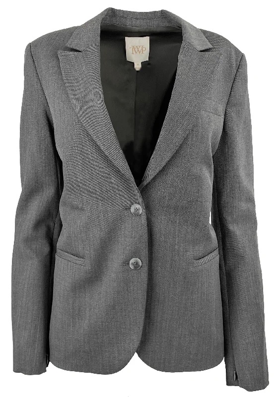 TWP Boyfriend Blazer in Heather Grey