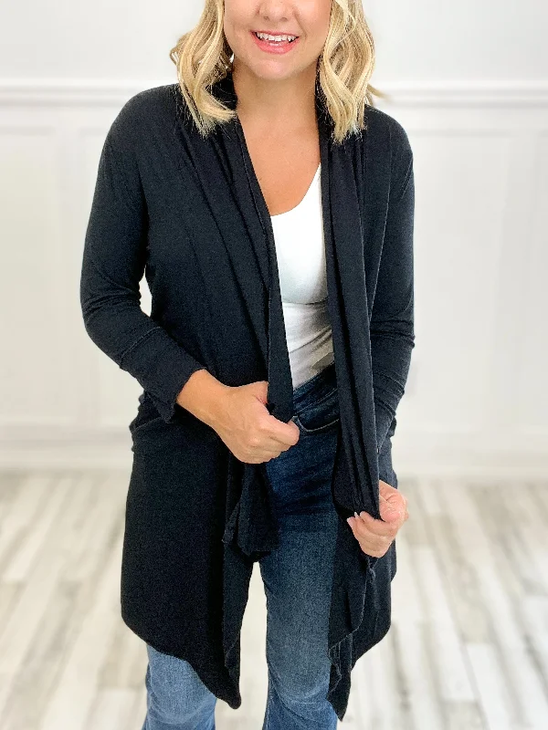 Tonight's the Night Half Duster Solid Cardigan Streetwear Style for 