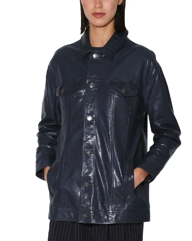 Walter Baker Sutton Leather Jacket Gym